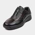 [Dr.K] Men's Comfort Slip-on Healing15 Zapatillas de deporte marrones oscuras con soporte para el arco, zapatos para caminar para aliviar el dolor de pies y talones, hechos en Corea